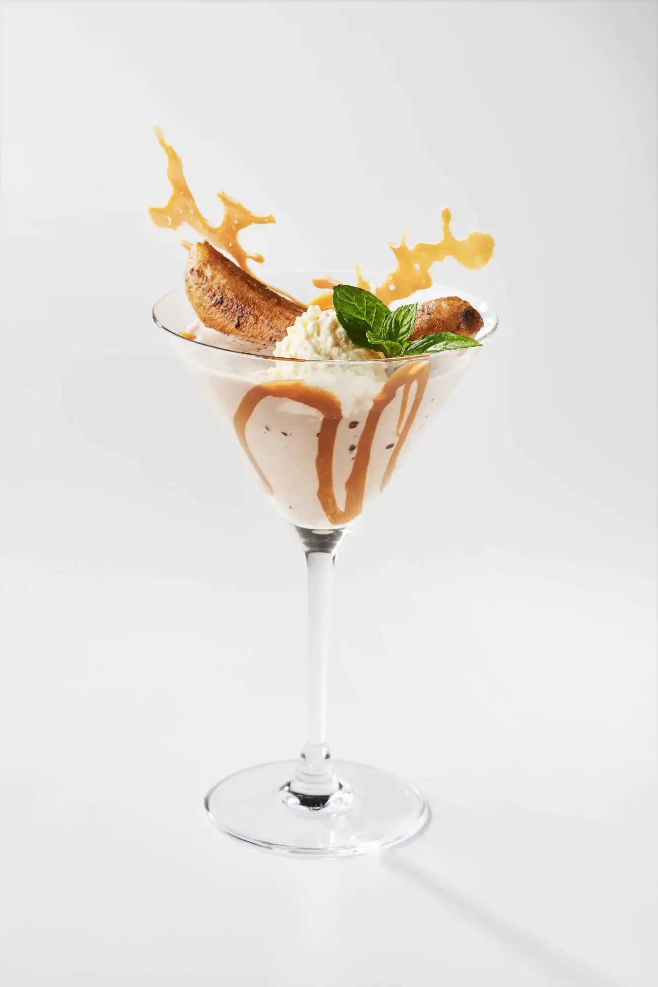 Lækker gourmet shake lavet med saltet karamel is