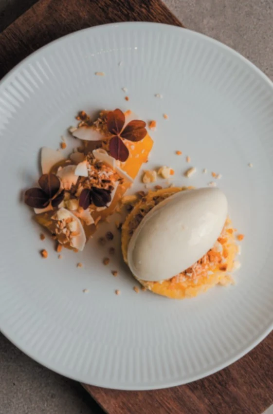 Lækker Ananas Dessert fra A' Hereford Beefstouw