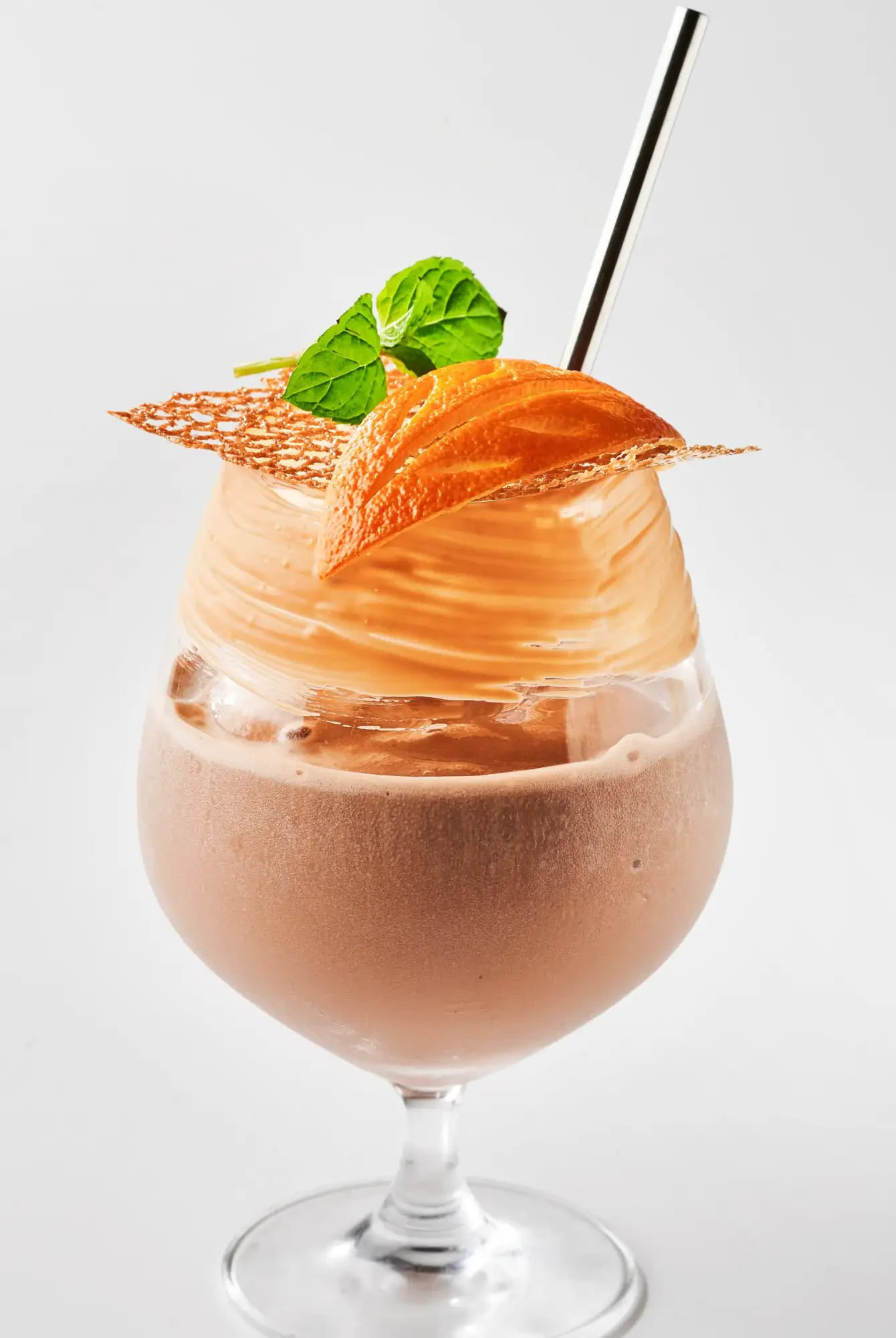 Lækker orange chokolade shake
