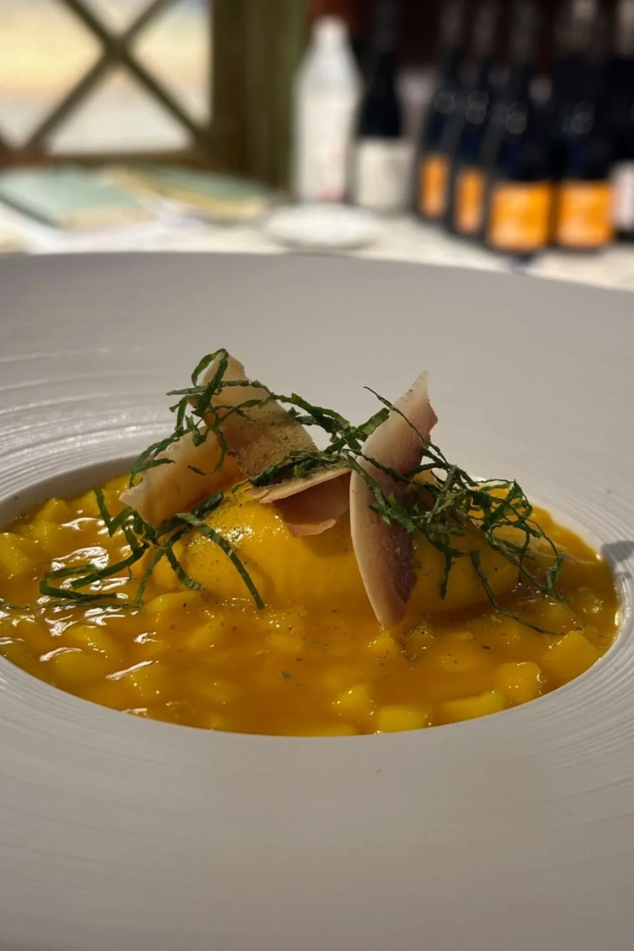 Mango Sticky Rice med Mango Sorbet