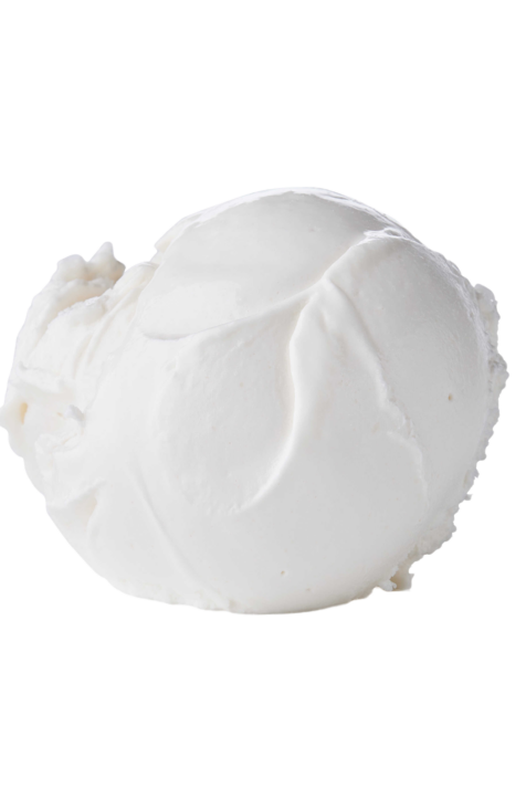 En flot kugle af Kastbergs Æble Sorbet