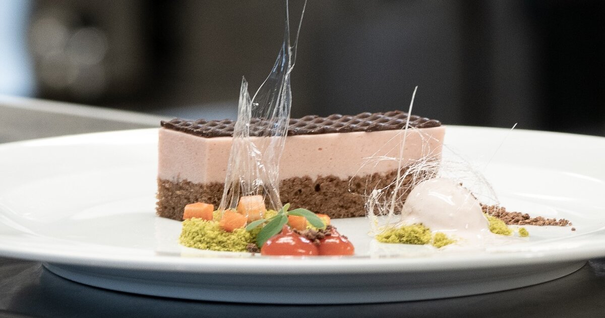 IJs en sorbet in je lentedessert