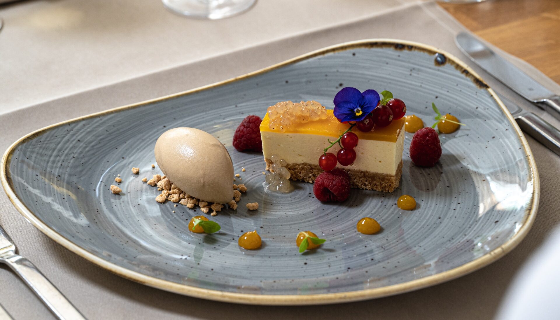 Koffiedesserts met gourmetijs