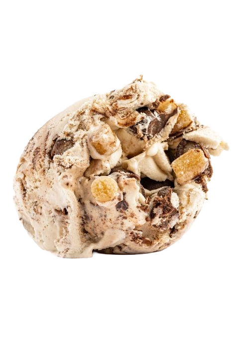 Kastbergs Cookie Dough Karamel Chokolade Is til ishuse og restauranter