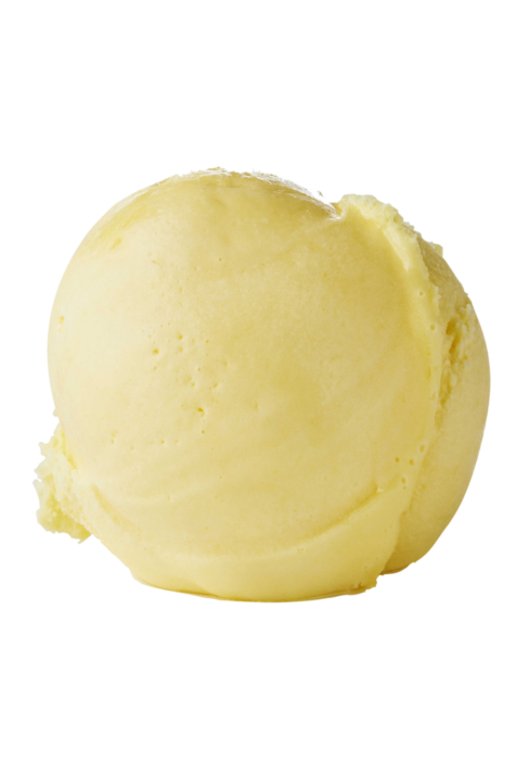 En lækker kugle af Kastbergs appelsin sorbet