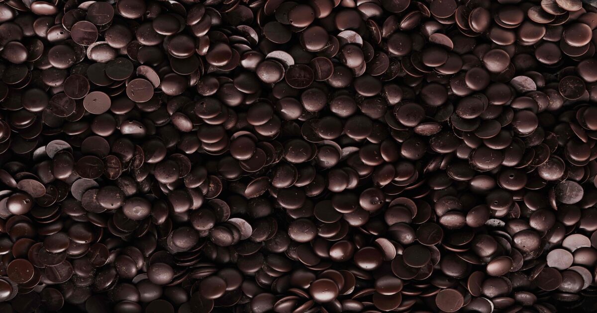 Zelfontwikkelde pure chocolade