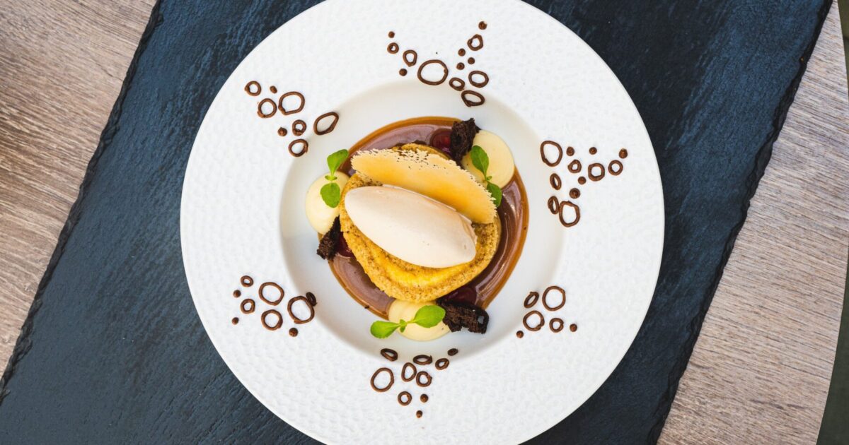 Populaire desserts met ijs